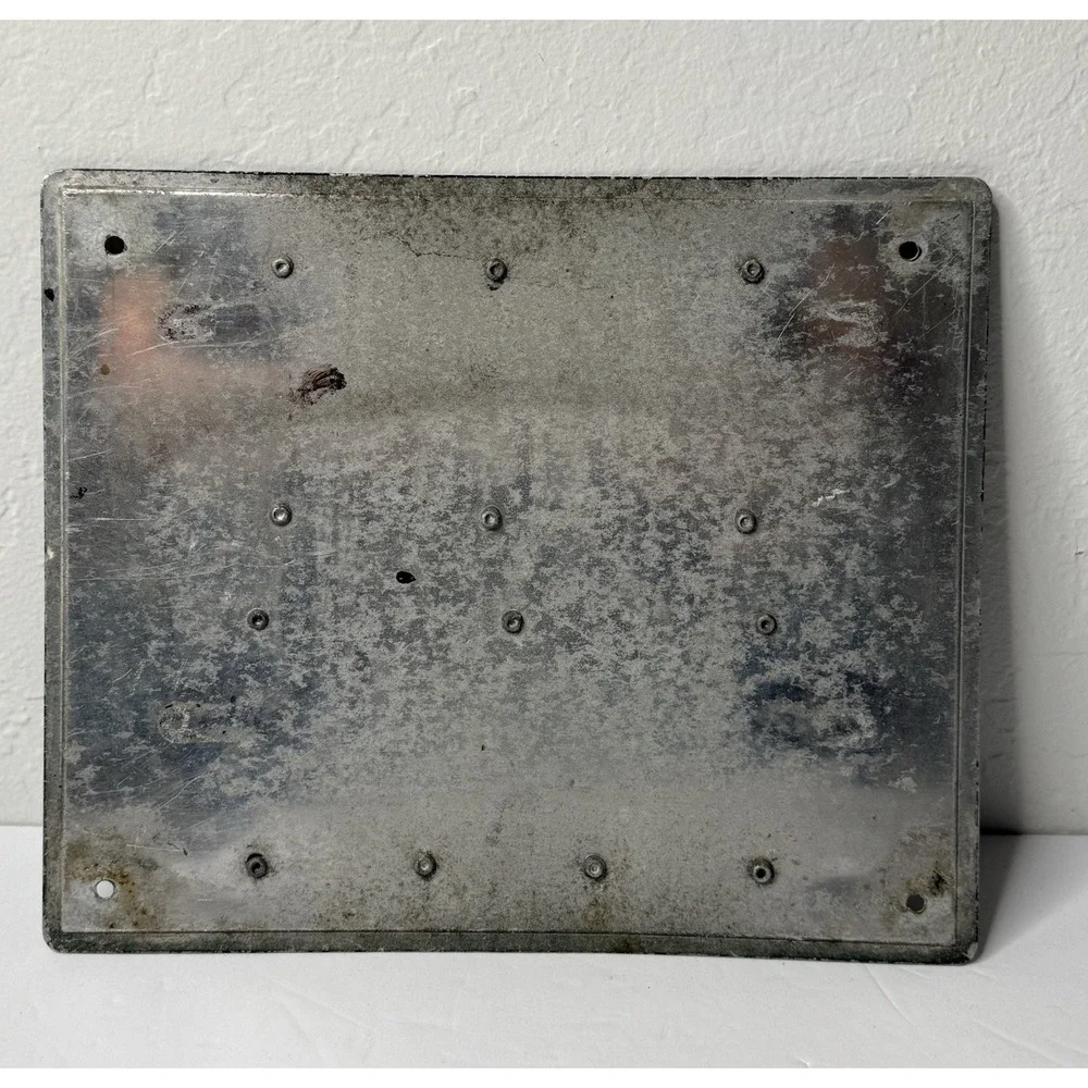 Vintage Vehicle Registration Plate Raised Characters‎ 1903-1973 Rare Collectors
